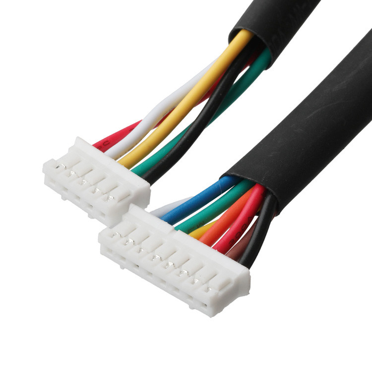 Bộ cáp OEM / ODM với độ cao 2,0 mm, kết nối JST PHR-14P với các đầu nối JST PHR-8P và JST PHR-5P