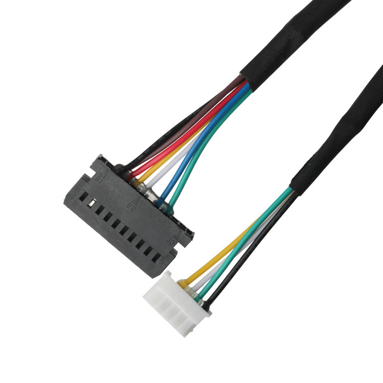 OEM / ODM Cáp LVDS từ LHE PHSD 30P Pitch 2.0mm đến A2545 20P Pitch 2.54mm, Sợi UL1007 24AWG, Màu sắc theo Pin-Out