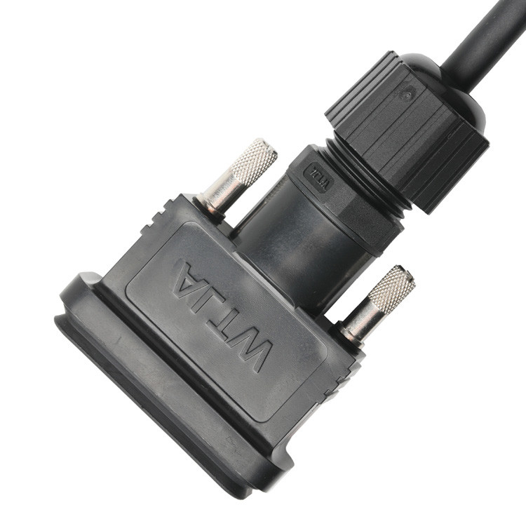 OEM / ODM Bộ cáp LVDS tùy chỉnh chiều dài ROHS từ HDB-26BMMA-SL7001 nam đến HDB-26BFFA-SL7001 nữ