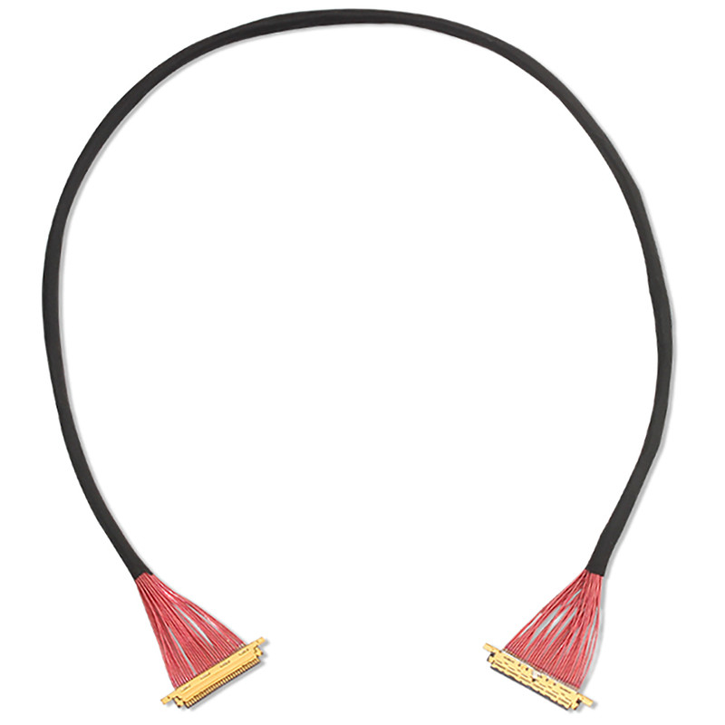SGC EDP LVDS Cable đồng trục 0.5mm Pitch 20453-330t-13 đến 20453-340t-13 30P 40P tùy chỉnh OEM / ODM