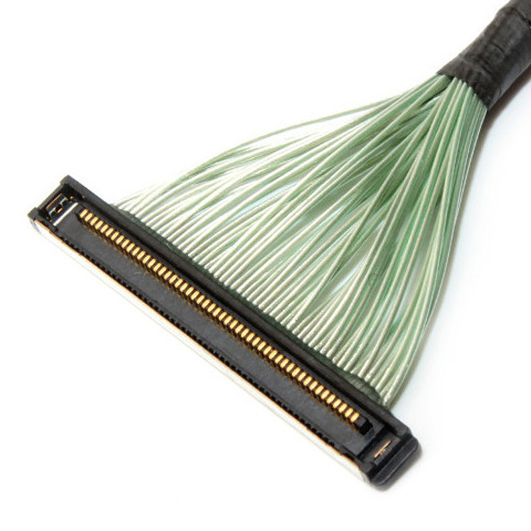 50 Pin 20380-R30T-06 LVDS EDP Micro Coaxial Cable Assembly 50P kết nối