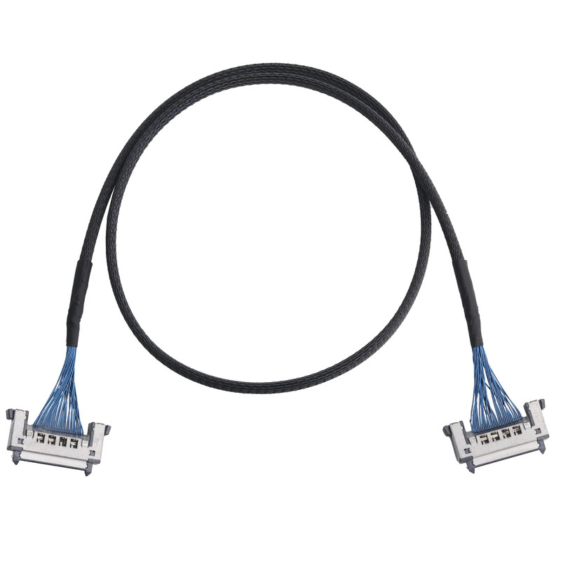 JAE FI-RE31CL To FI RE31CL LCD Lvds Cable cụm cáp tùy chỉnh 0,3mm dây molex