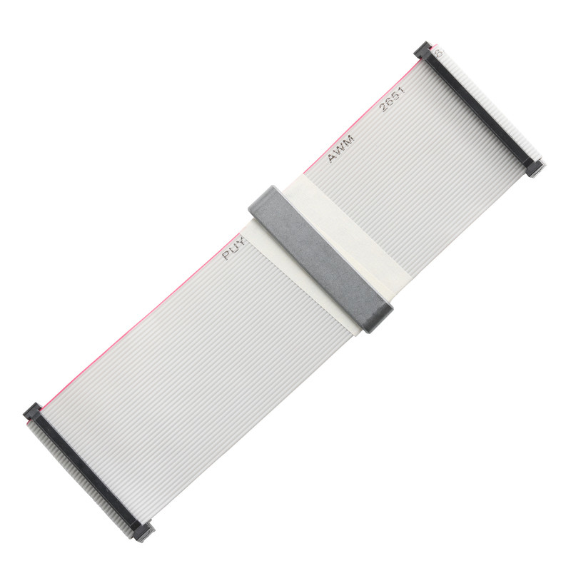 IDC FC-2*20P 40Pin pitch 2.54mm Đen PBT + G / F UL2651 28AWG Idc Cáp ruy băng phẳng 1.27mm Pitch OEM / ODM