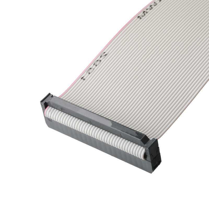 IDC FC-2*20P 40Pin pitch 2.54mm Đen PBT + G / F UL2651 28AWG Idc Cáp ruy băng phẳng 1.27mm Pitch OEM / ODM