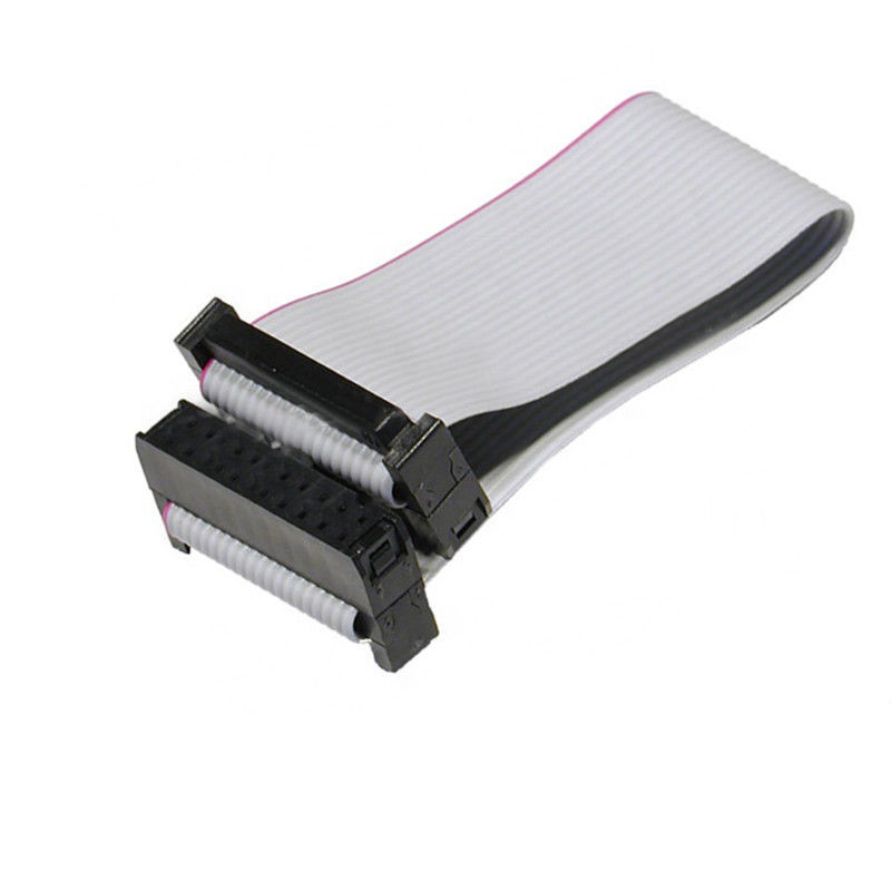 2.54 mm pitch Flat Flexible Ribbon Cable, 10 Pin IDC Cable 60mm Length