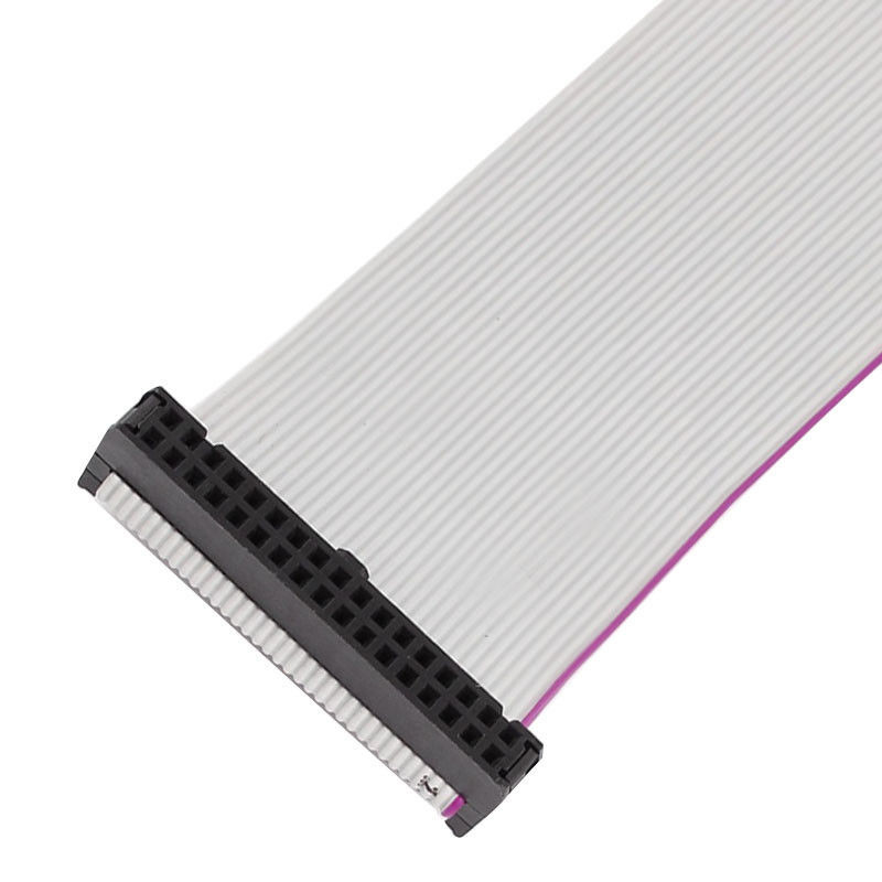 2.54 mm pitch Flat Flexible Ribbon Cable, 10 Pin IDC Cable 60mm Length