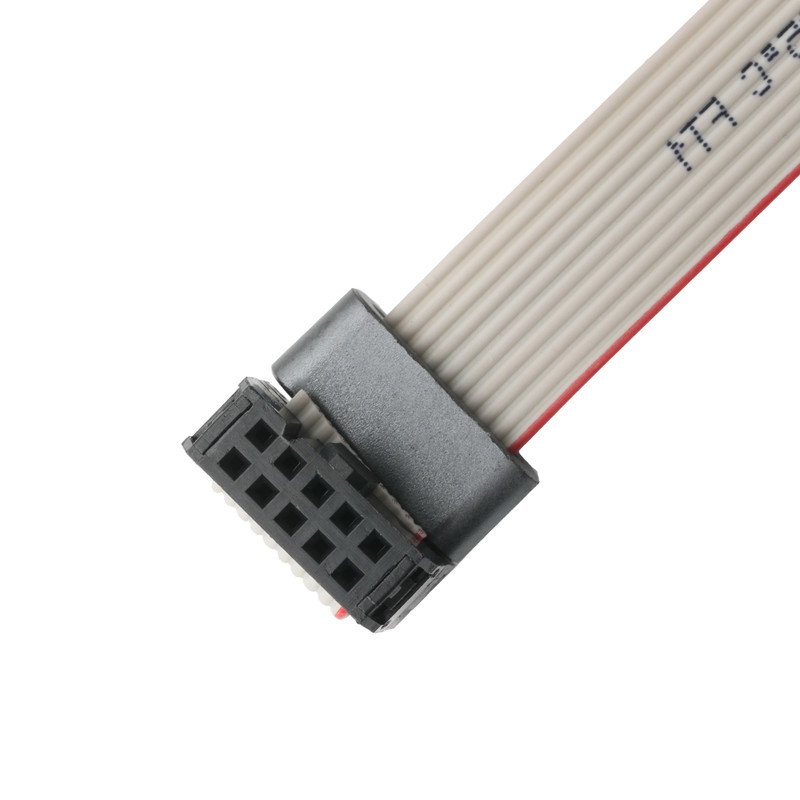 IDC FC-10Pin 2,54mm pitch UL2651 28AWG*10P Idc Flat Ribbon Cable 1,27mm Pitch 10 Pin Cho điện tử OEM / ODM