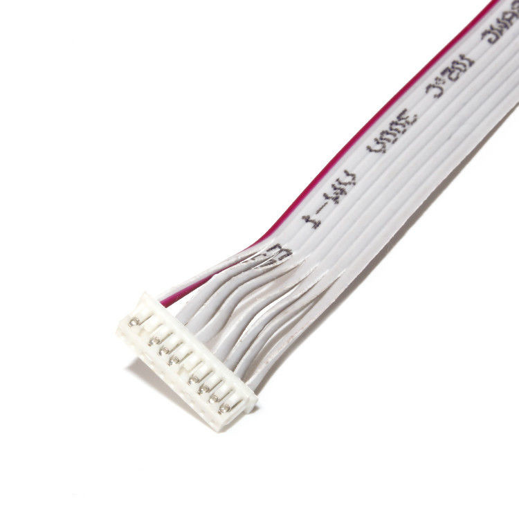 IDC 12 PIN Flat Flexible Ribbon Cable DF19 TO JST RF cho cáp điện PCBA