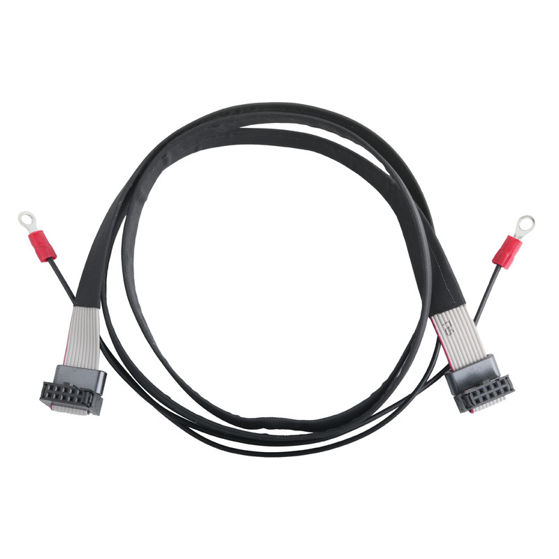 IDC FC-10P và TER M4 pitch 1.27mm Kết nối cáp đất với dây vòng UL2651 28AWG cáp OEM / ODM