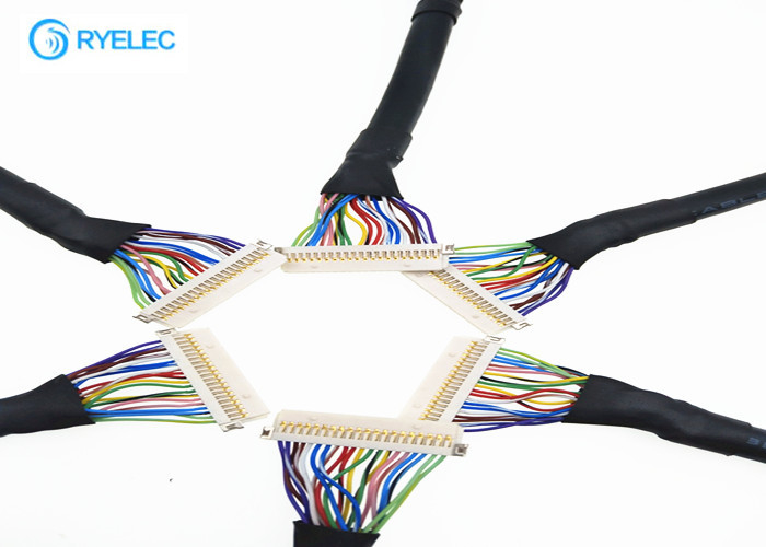 DF19 Đầu nối cáp LVDS, Cáp mở rộng 20 pin LVDS cho máy tính xách tay