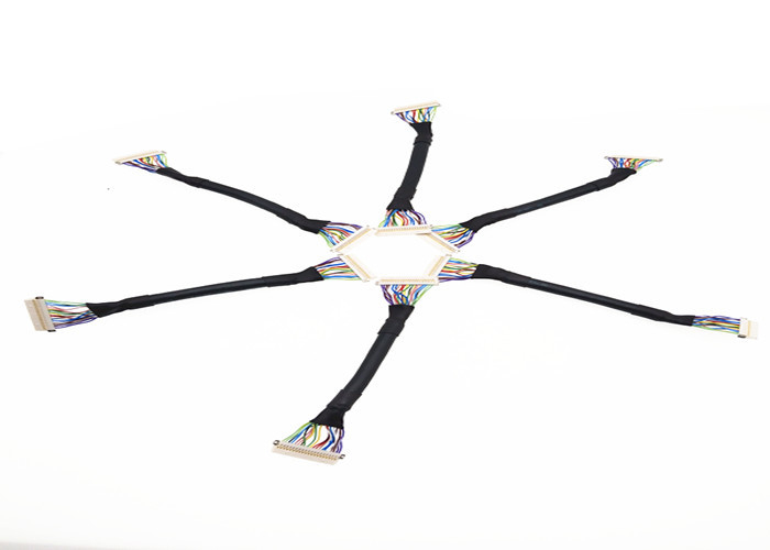 DF19 Đầu nối cáp LVDS, Cáp mở rộng 20 pin LVDS cho máy tính xách tay