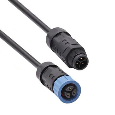M15 Công nghiệp 2, 3 pin kết nối tròn với lắp ráp kiểu hàn và chống nước IP67 OEM / ODM