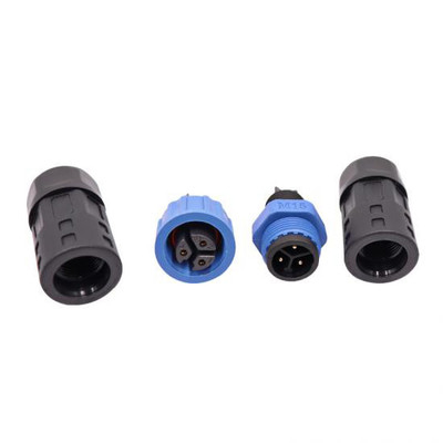 M15 Công nghiệp 2, 3 pin kết nối tròn với lắp ráp kiểu hàn và chống nước IP67 OEM / ODM
