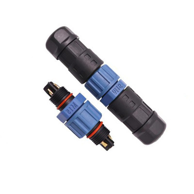 M15 Công nghiệp 2, 3 pin kết nối tròn với lắp ráp kiểu hàn và chống nước IP67 OEM / ODM
