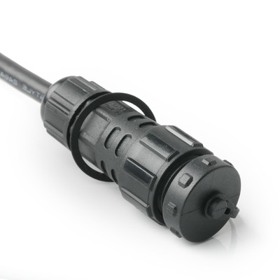 UL2464 24AWGX5C Sợi chống nước M16 Phụ nữ đến Pitch SH1.0 9P Cáp kết nối tròn