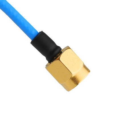 ROHS Low PIM Flex TFT-5G-402 RF Cable Coaxial Double Shielded With Blue FEP Jacket OEM / ODM