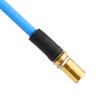 ROHS Low PIM Flex TFT-5G-402 RF Cable Coaxial Double Shielded With Blue FEP Jacket OEM / ODM