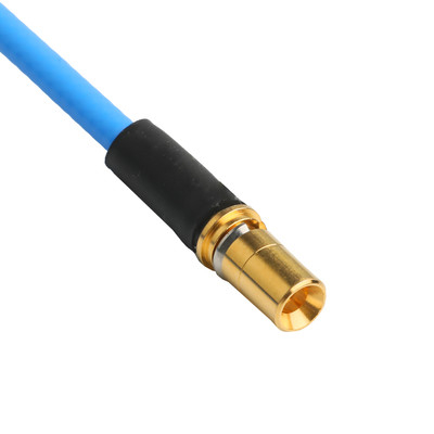 ROHS Low PIM Flex TFT-5G-402 RF Cable Coaxial Double Shielded With Blue FEP Jacket OEM / ODM