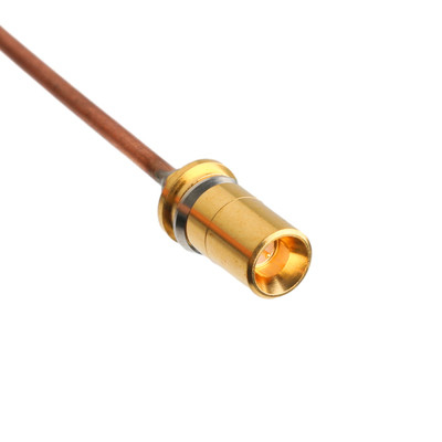SR047 Máy kết nối đồng trục RF bán cứng VITA 67 SMPM Cắm thẳng đến SMA Cắm thẳng nam