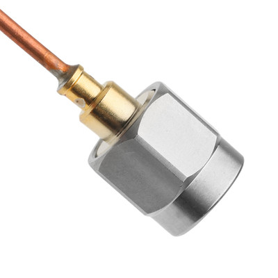 SR047 Máy kết nối đồng trục RF bán cứng VITA 67 SMPM Cắm thẳng đến SMA Cắm thẳng nam