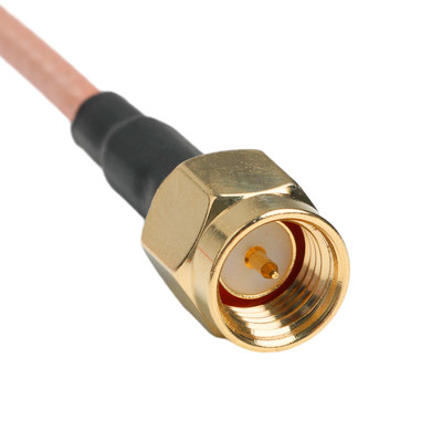 Gold Contact RG316 Coaxial Cable SMA Male Straight Plug To SMA Female Bulkhead Jack (Điện dây đồng trục SMA nam trực tiếp với cắm cổng SMA nữ)
