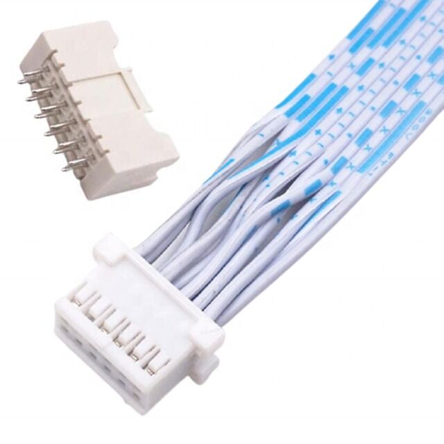 Custom Wire Harness JST Flat Ribbon Cable với pitch 2,54mm 12 pin Double Row cho các ứng dụng điện tử