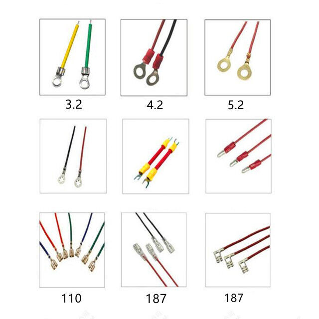 Bộ dây cáp tùy chỉnh với đầu nối JST và cụm cáp có thể tùy chỉnh độ dài, được chứng nhận ISO9001