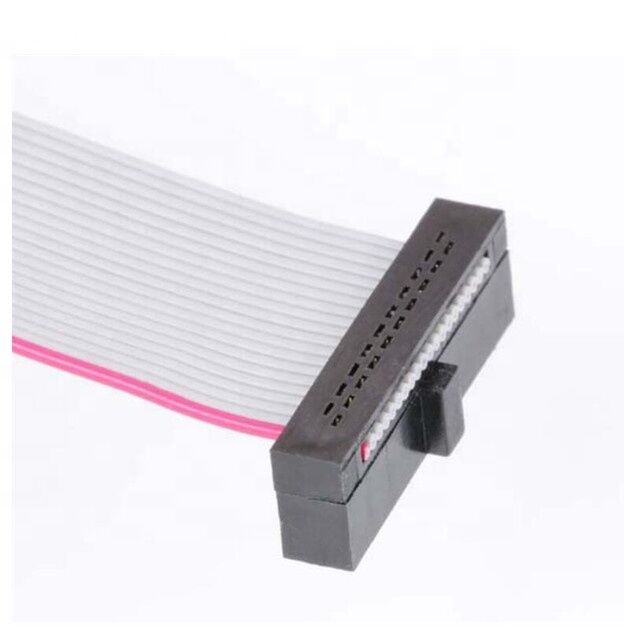Cáp dẹt băng linh hoạt đầu nối IDC mạ vàng 30AWG bước răng 1.27mm cho điện tử