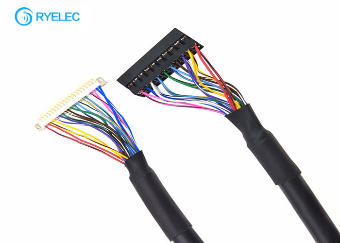 2 * 10 Pin Lcds Cáp  DF19G-20S-1C 20 Pin Uốn Ga Để Dupont 2 mét Pitch 2 Hàng