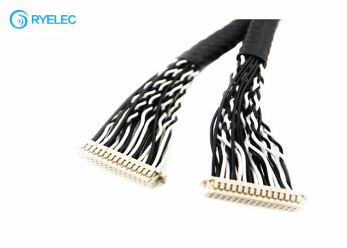 2 * 15 pin  LVDS cáp hội DF13-30DS-1.25C kết nối với 1.25mm Pitch