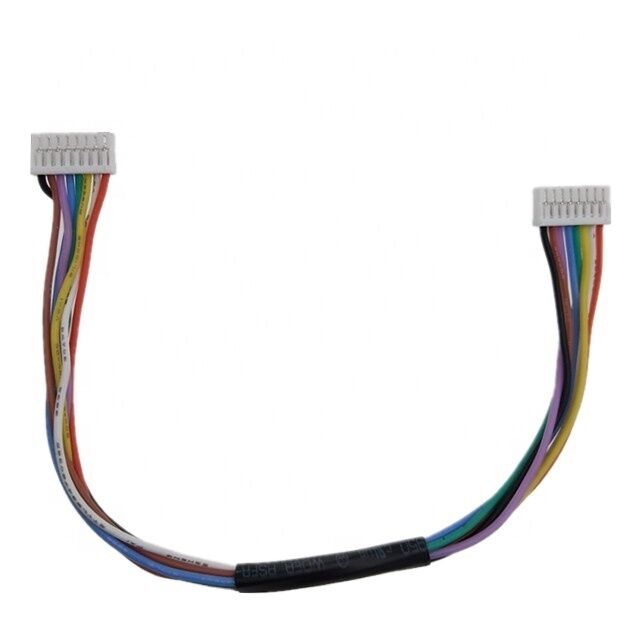 Custom 1.25mm Pitch 8 Pin JST-GH Connector with 30AWG Silicone Rubber Wire Harness