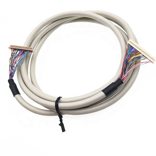 Cáp EDP HRS DF13 40 chân sang cáp LCD LVDS JAE FI-X30 30 chân, bước 1.25mm sang 1mm