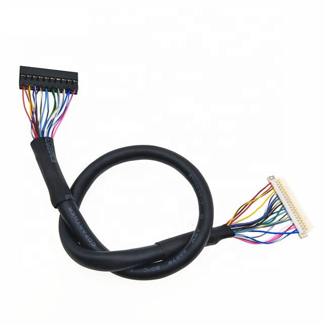 Hirose Hirose DF19G-20S-1C 20pin 20pin Crimp Terminal đến Dupont BLD2-20 2mm Pitch 2 hàng 2 * 10pin Female Connector Lcd Lvds Cable