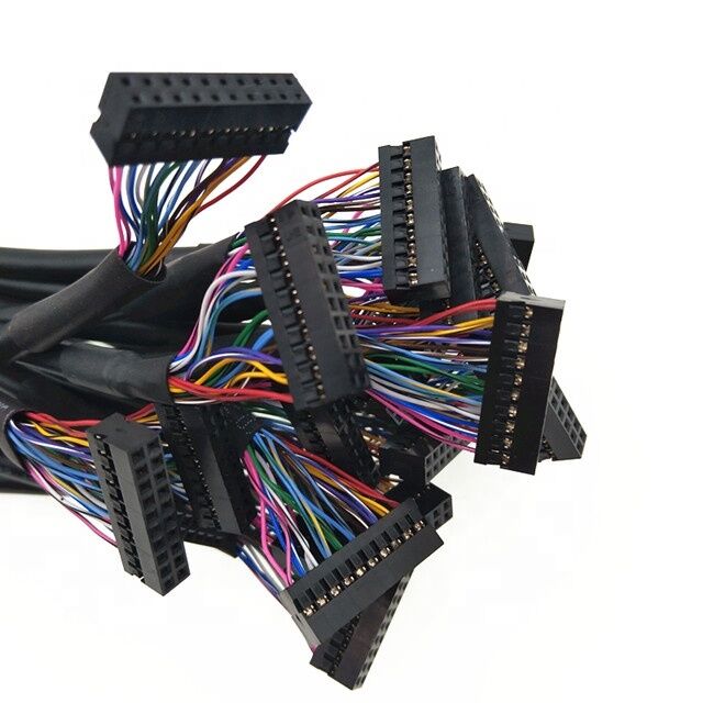 Hirose Hirose DF19G-20S-1C 20pin 20pin Crimp Terminal đến Dupont BLD2-20 2mm Pitch 2 hàng 2 * 10pin Female Connector Lcd Lvds Cable