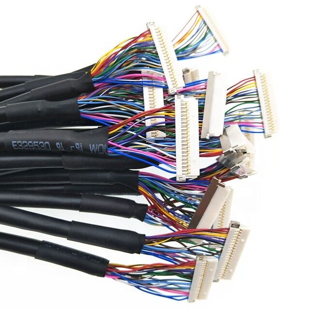 Hirose Hirose DF19G-20S-1C 20pin 20pin Crimp Terminal đến Dupont BLD2-20 2mm Pitch 2 hàng 2 * 10pin Female Connector Lcd Lvds Cable