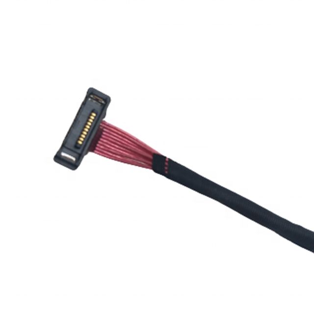 RY 0.4mm Pitch 10pin UFL 20373-010T to 10pin UFL 20373-010T EDP Micro Coax AWG36 Lvds Cable Assembly