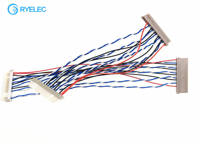 Df14 To Df19 Laptop Coaxia LVDS Cáp hội 20 Pin đến 20 Pin  cho màn hình LCD