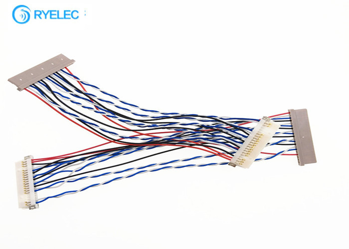 Df14 To Df19 Laptop Coaxia LVDS Cáp hội 20 Pin đến 20 Pin  cho màn hình LCD