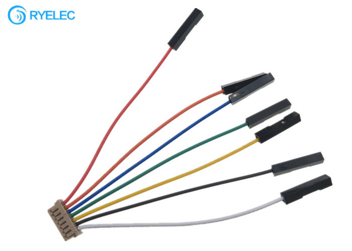 1 * 7 Pin Dupont Khai thác tùy chỉnh để  DF13 Cáp chuyển đổi từ xa cho APM 2.5