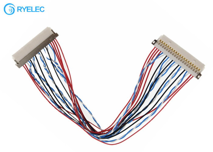DF19-20S-1c Shell khai thác dây cáp hội tụ Lvds dòng DF19 cho màn hình LCD