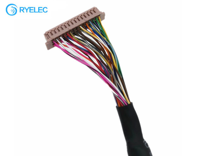 Màn hình kỹ thuật số  DF13-30DS-1.25C đến DF13 cho bảng LVDS Cáp LCD 30 pin 1.25mm