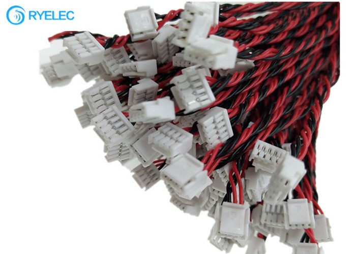 Cáp khai thác dây OEM với đầu nối Jst 1.25mm GHR-04V-S Terminal SSHL-002T-P0.2