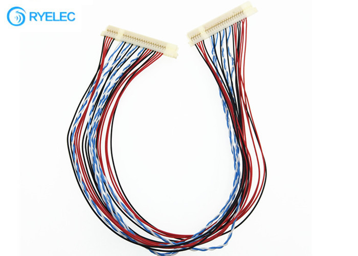 DF19-30S-1C 30 P Lvds Cáp sang màn hình LCD Tín hiệu chuyển đổi Led 30AWG Dây xoắn