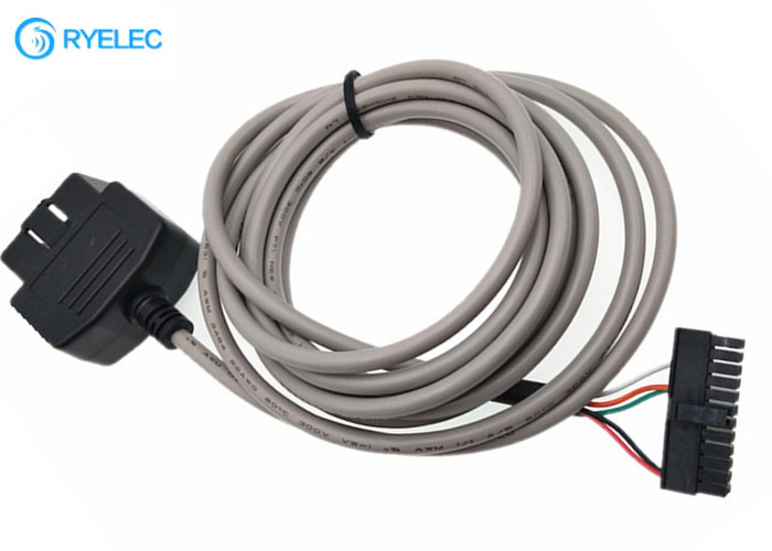 ODB2 Male to Molex Microfit 3.0 43025-2400 với cáp mở rộng chẩn đoán ô tô PVC