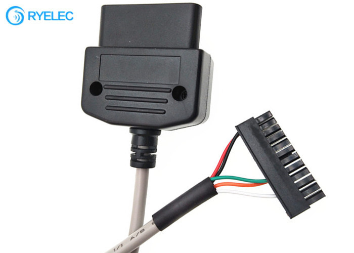 ODB2 Male to Molex Microfit 3.0 43025-2400 với cáp mở rộng chẩn đoán ô tô PVC