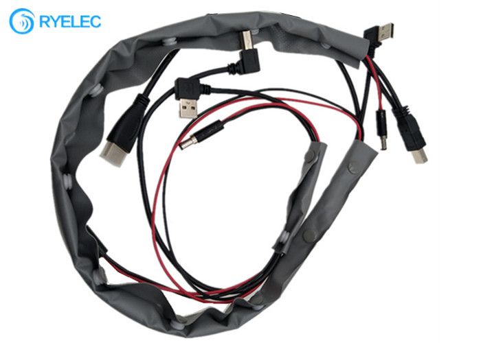 USB 2.0 A Nam / USB B Nam / HDM Ethernet tốc độ cao đến DC Nam 5.5 * 2.5mm 5.5 x 2.1mm Cáp