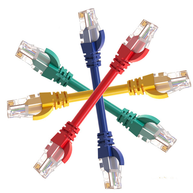 Kết nối mạng Áo khoác PE UTP Cat7 Dây Ethernet Nữ Đầu cắm mô-đun