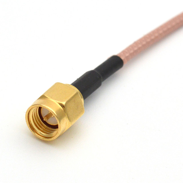D-SUB-9Pin kết nối nam với loại hàn, lõi cao su trắng và vỏ bọc niken đến D-SUB-9Pin kết nối nữ