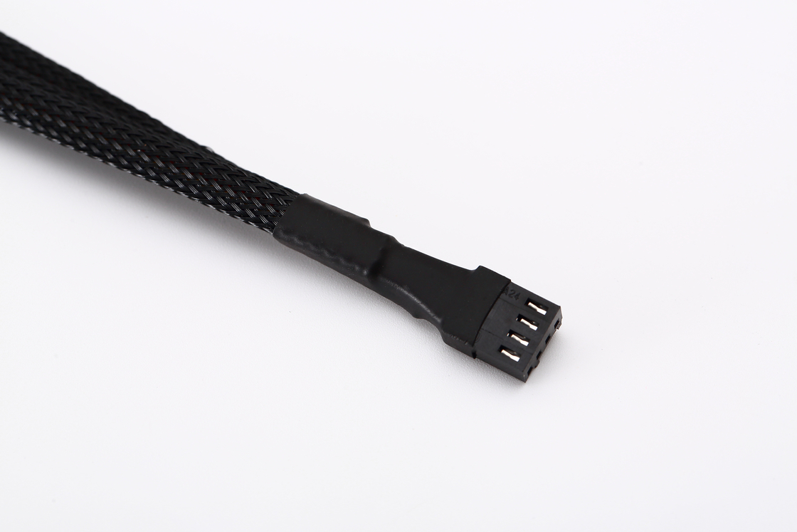 1 đến 3 Way Splitter Sleeve 4 Pin Pwm Connector Cáp mở rộng quạt máy tính 4p One Point Three