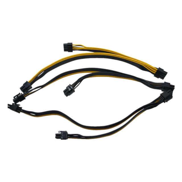 Cáp nguồn cho card đồ họa gpu 30cm 8 chân Điện áp 600V